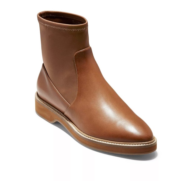 Cole Haan | Go-To Chelsea Brown Bootie - Picture 1 of 11